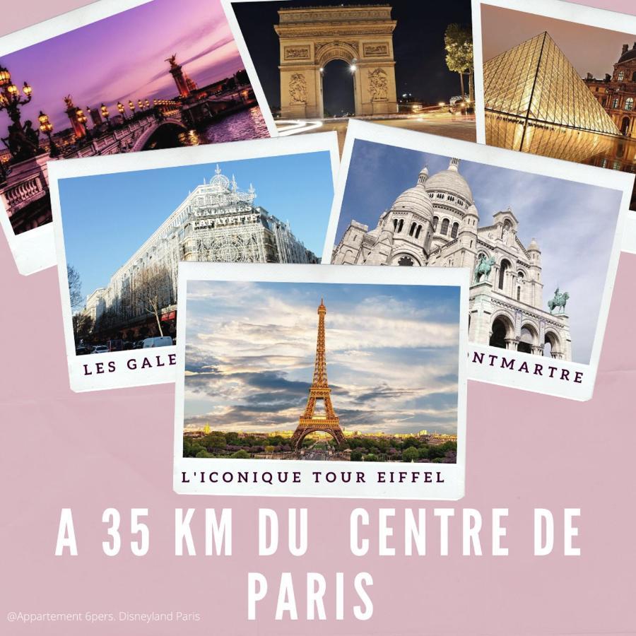 Appartement 7 Pers A Disneyland Paris شيسي المظهر الخارجي الصورة